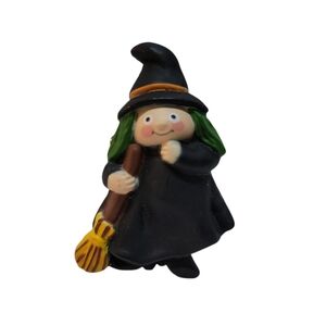 Vintage Witch Brooch/Lapel Pin Fun World Division‎ 1980s